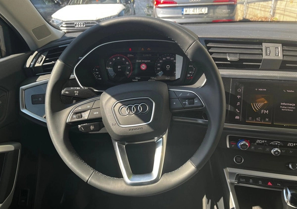 Audi Q3 cena 185556 przebieg: 8, rok produkcji 2024 z Rybnik małe 379